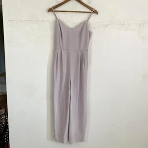 BABATON ARITZIA light purple gray jumpsuit sz S
